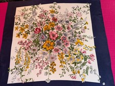 Foulard vintage en soie