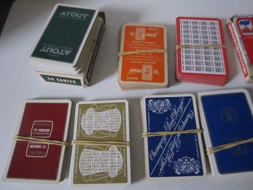 Lot jeux cartes - lot,