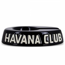 cendrier céramique noir havana club
