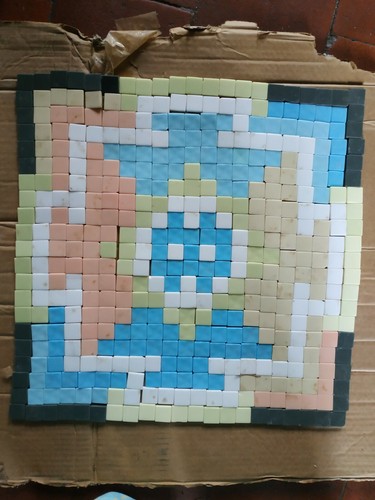 Kit mosaïque space invader - de,