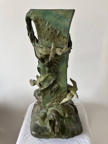 Vase art nouveau ancien - vase,