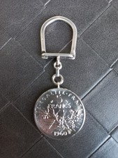 porte clé 5 francs 1960 en