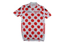 Maillot à pois vélo rétro