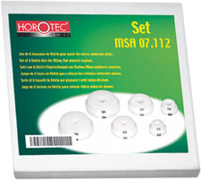 HOROTEC 07.112 6 REVERSIBLE SNAP-ON DIES FOR FITTING FLAT MINERAL CRYSTALS