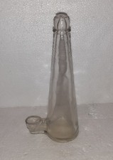 ANCIENNE GRANDE BOUTEILLE ABREUVOIR POUR UNE CAGE D'OISEAUX