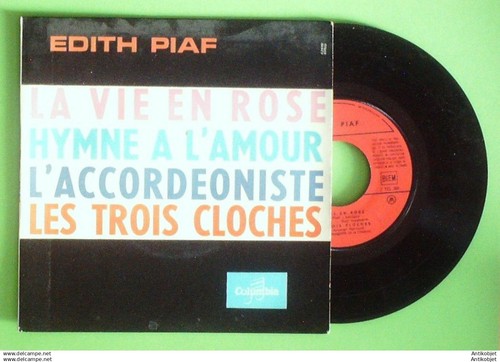 Piaf edith 45t vie - edith, la