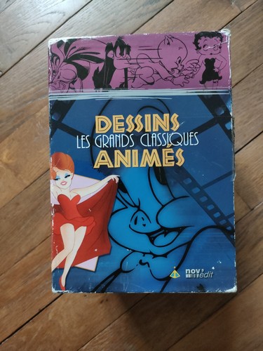 Coffret dvd dessins animes - 10,