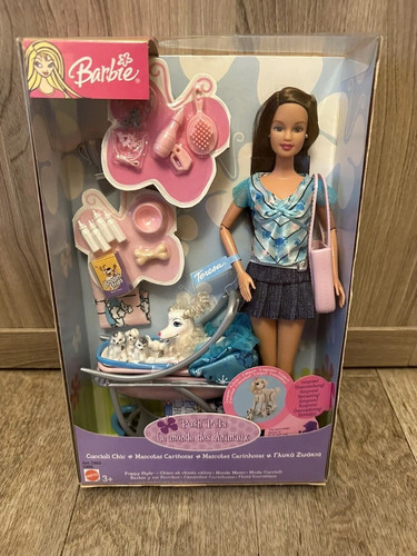 Barbie posh pets puppy - posh, style