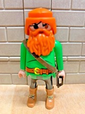 PLAYMOBIL Film Dessin Animé BD ASTERIX GAULOIS VERCINGETORIX 06 pour CUSTOM RARE