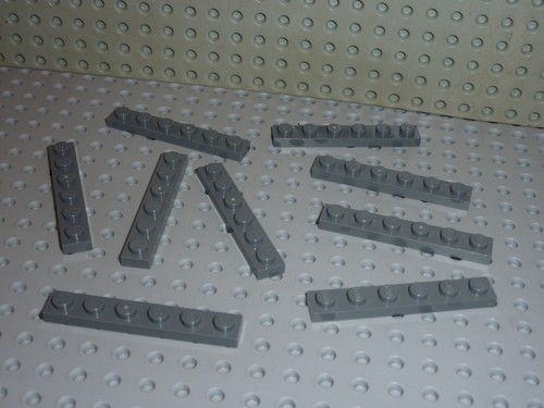 Lego dkstone plate 1x6 ref - lego,