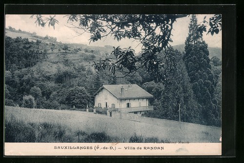 Cpa sauxillanges villa de - sauxillanges,,