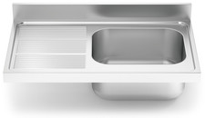 Plonge inox à fixer sur