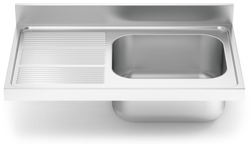 Plonge inox fixer sur - inox,