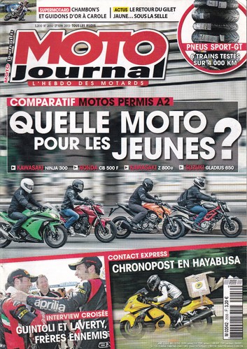 Moto journal 2056 ninja 300 - journal,
