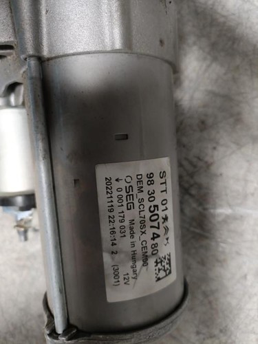 Demarreur peugeot 208 - 208, phase