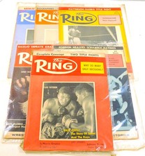 Lot De (6) Différentes Revues De Boxe Ring De 1958