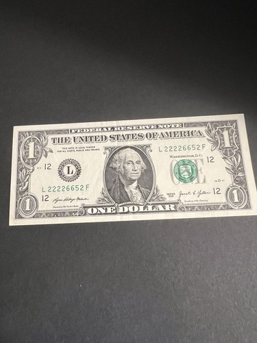 Federal reserve note - us, $1
