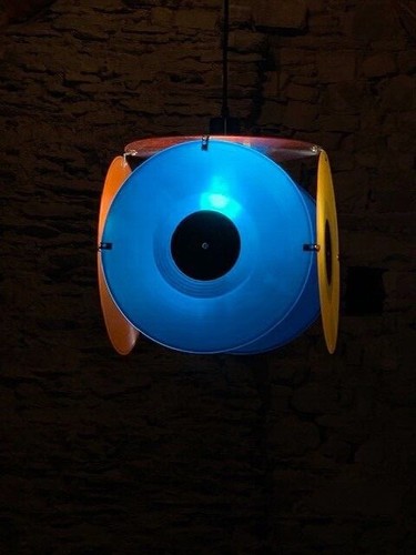 33t vinyl lamp chandelier - vinyl,