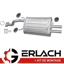 Silencieux arriere pour Honda