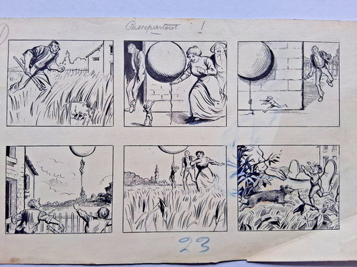 Planches bd originale - bd,