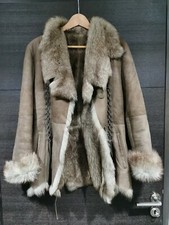 Manteau femme cuir - femme, fourrure