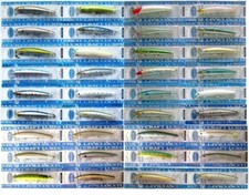 Lucky Craft Flash Minnow 110 Sp Noir Pêche, Japon Wobbler, Appât ,Brochet,