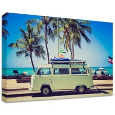 VW Camper Van Toile Mural