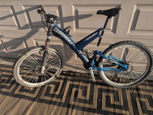 Cannondale super raven blue - cannondale,
