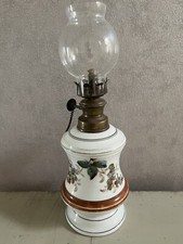 lampes à Alcool Style « Pigeon » En Porcelaine Blanche de Paris XIX eme Siècle