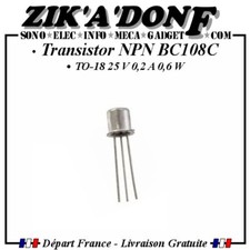 Transistor PHILIPS BC108C - NPN - TO-92 Par 1 / 2 / 5 Original