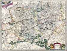 Reproduction carte ancienne - ,