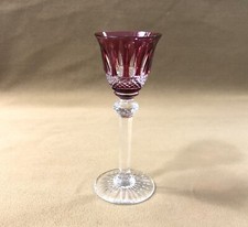 verre à liqueurs en cristal