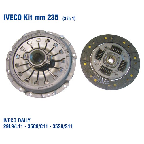 Kit embrayage pour iveco daily - embrayage,