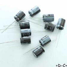 Condensateur 10uF 160V électrolytique 10x14mm pas5 105° Samwha (lot de 10)
