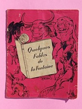 petit livre QUELQUES FABLES DE