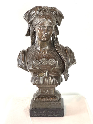 Buste alsacienne régule - d'alsacienne,