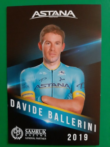 Cyclisme carte cycliste davide - cyclisme,