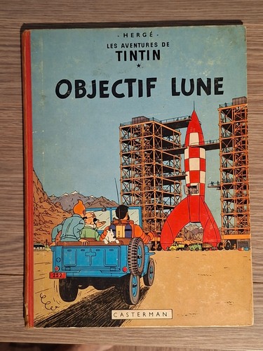 Tintin objectif lune b30 - lune,