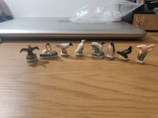 Lot De 8 Fèves Collection Oiseaux Marin