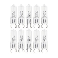 10 X Éco Halogène Ampoule À Douille G9 20W = 25W 230V Clair Chaud Dimmable