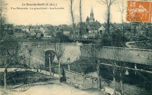 Carte bazoche gouet vue - la,