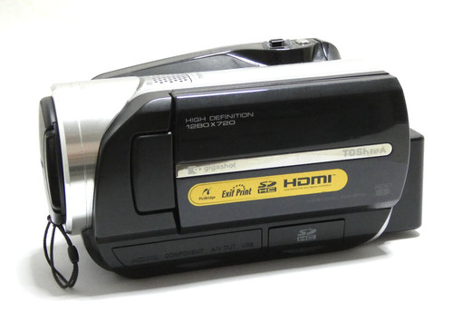 Toshiba camescope hdd hd - hdd, go
