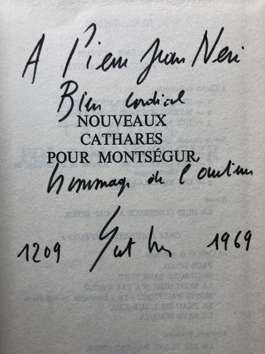 Saint loup dédicace envoi - dédicace,