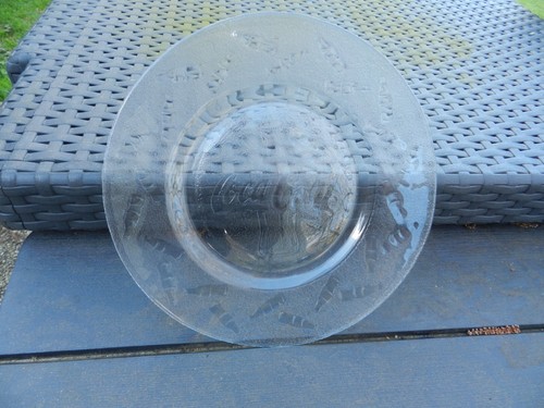 Ancienne assiette verre - en,