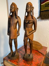 STATUETTE COUPLE AFRICAIN