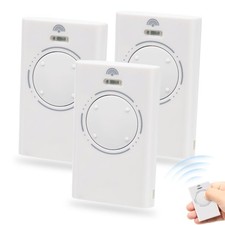 Lot de 3 télécommande portail 868 MHz universelle télécommande portail 4 cana...