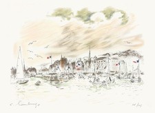 André HAMBOURG Le port de