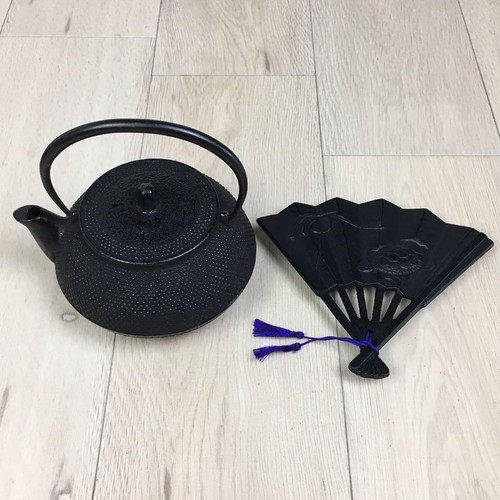 Ensemble théière trivets - théière, et