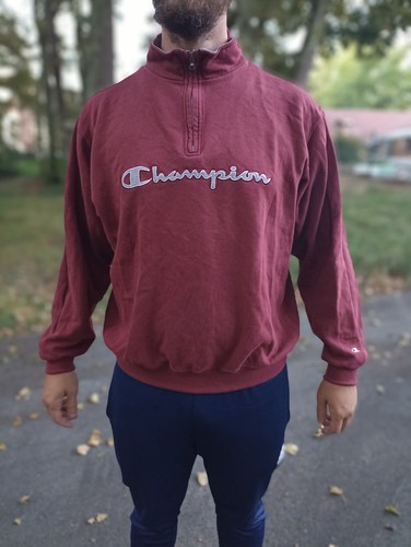 Pull rouge champion taille - rouge, l