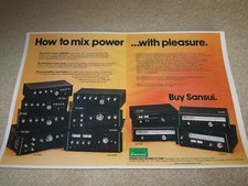Sansui 2 pg Ad, 1976